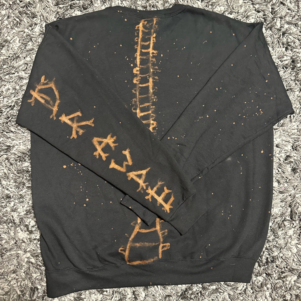 Large Black Crewneck Sweatshirt ⚡️